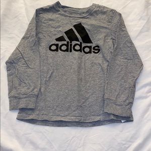 ADIDAS LING SLEEVE BOYS SIZE6